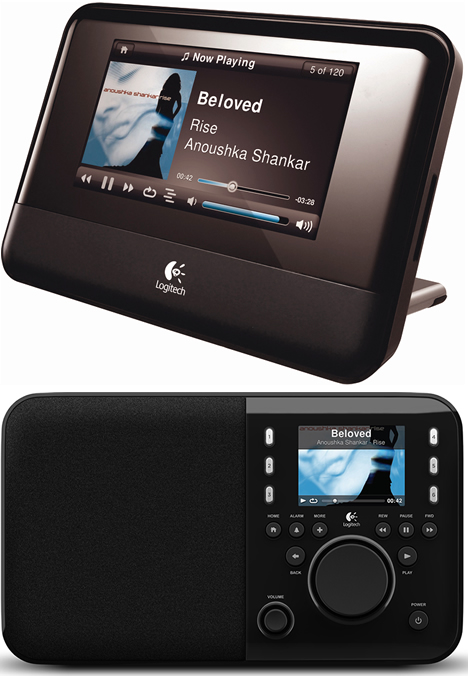Logitech Squeezebox Radio y Logitech Squeezebox Touch distribuyen